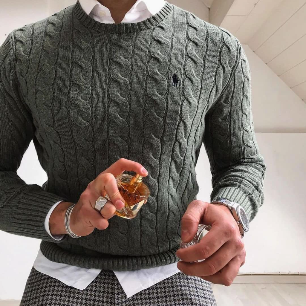 how to wear knit sweater 